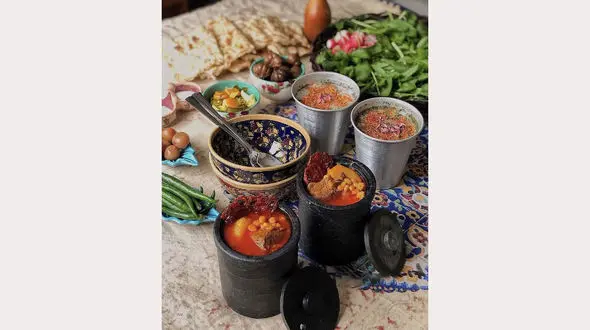 عکس از سنتی ترین غذای ایرانی