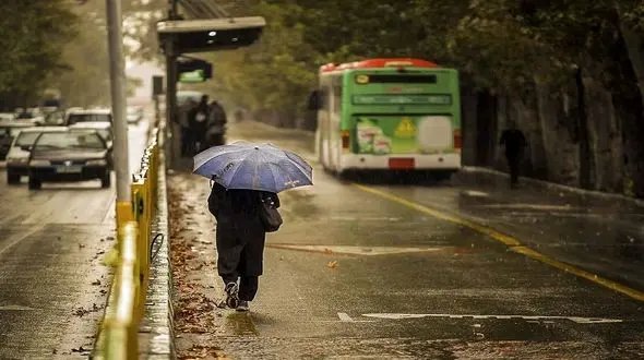 ۵ استان ایران بارانی می شود / کاهش دما در نوار شمالی کشور 