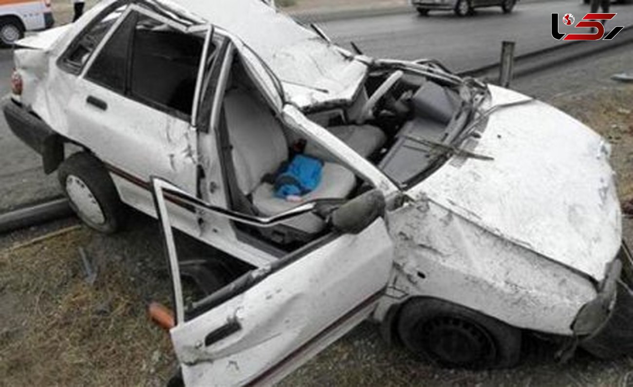 تصادف سرویس دانش آموزان درکازرون /2 راننده کشته شدند