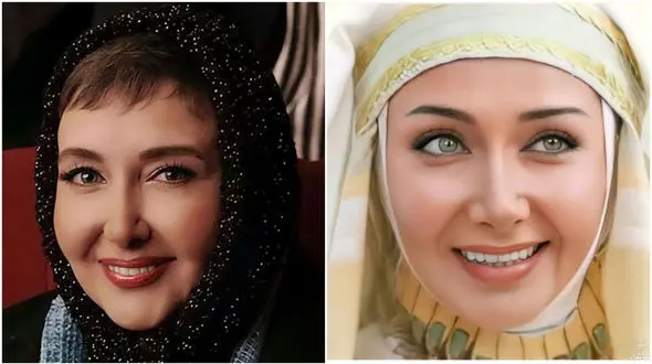 عکس زیبایی خیره کننده زلیخای واقعی ! /  کتایون ریاحی جذاب تر البته با عمل زیبایی! 