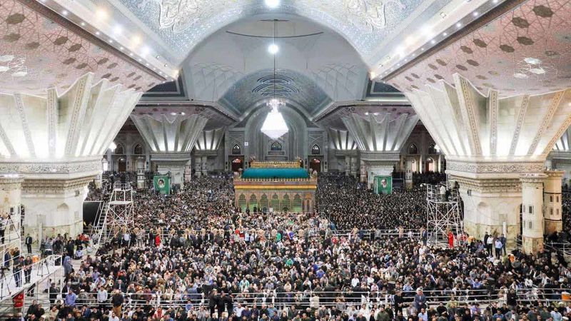 حضرت آیت الله خامنه ای ، رهبر معظم انقلاب اسلامی امروز( چهارشنبه ) در مراسم سی و ششمین سالگرد ارتحال امام خمینی (ره) بنیانگذار جمهوری اسلامی ایران