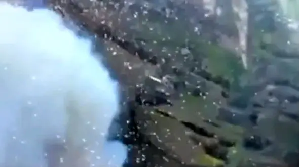 فیلم شکار پهپاد اوکراینی توسط روسیه 