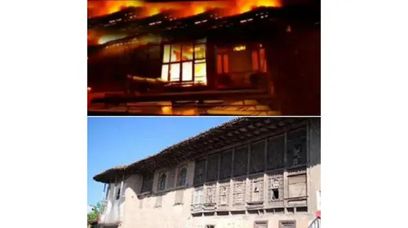 دستگیری عامل آتش‌سوزی خانه تاریخی دریابیگی