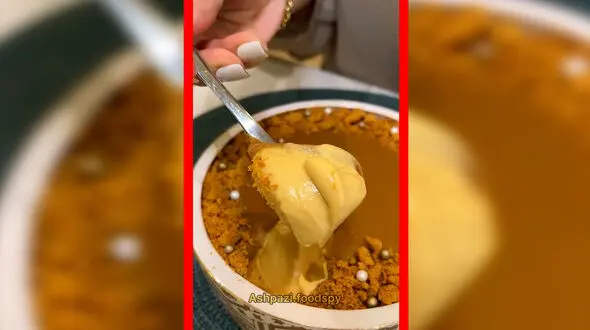 فیلم طرز تهیه دسر بیسکوئیتی با کرم کارامل