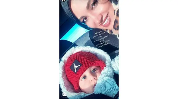 فرزند بازیگر زن در کانادا به دنیا آمد 