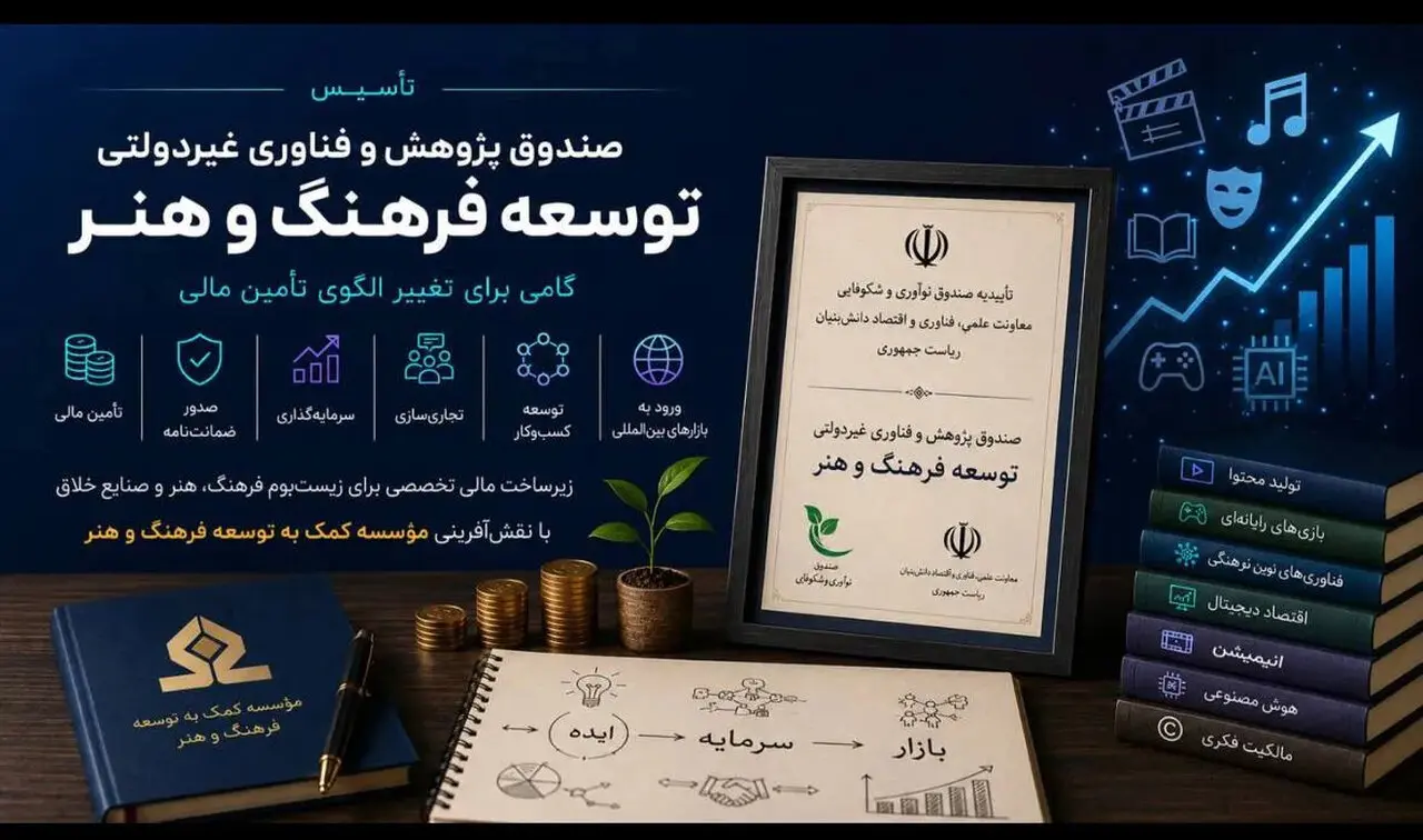 تأسیس صندوق توسعه فرهنگ و هنر؛ رویکردی نوین در تأمین مالی