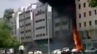 انفجار وحشتناک در ابوظبی امارات + فیلم