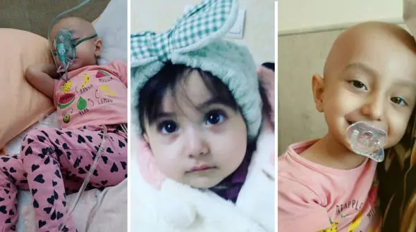 نفس زندگی "ویانا"ی 3 ساله به کمک ما بند است + فیلم و عکس