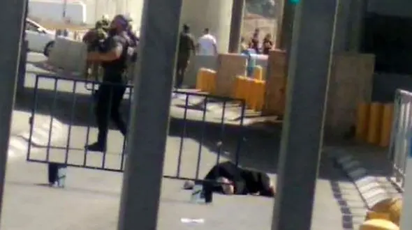 عکس تیرخلاص نظامیان صهیونیستی به زن فلسطینی
