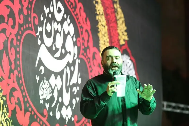 مداح بزرگ‌ترین سفره حضرت رقیه