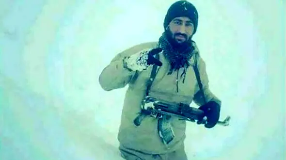 شهادت مرزبان سرابی در نقطه صفر مرزی + عکس