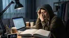 شب بخیر به تو که دیگر رمق درس خواندن نداری