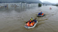 20 کشته در باران های سیل آسای چین + عکس