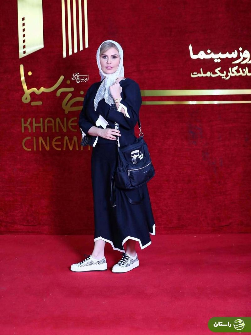 (تصاویر) استایل رز رضوی در مراسم روز ملی سینما