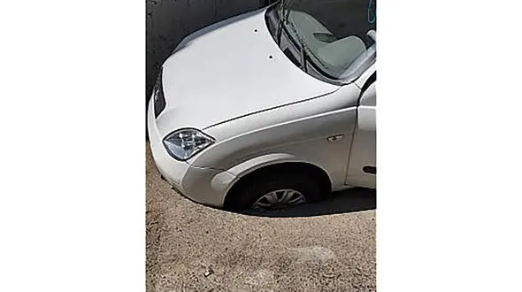 زمین خیابان شریعتی تیبا را بلعید + عکس 