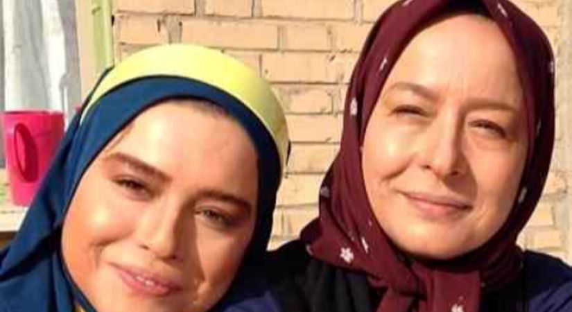 عکس مادر و دختری فوق زیبای مهراوه شریفی‌نیا و آزیتا حاجیان