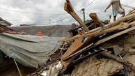 ویران شدن چند خانه به دنبال وقوع زمین‌لرزه اخیر اندونزی+ عکس