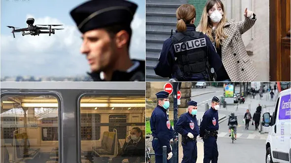 هشدار فرانسه به شهروندانش؛ از خانه بیرون بیایید بازداشت می‌شوید