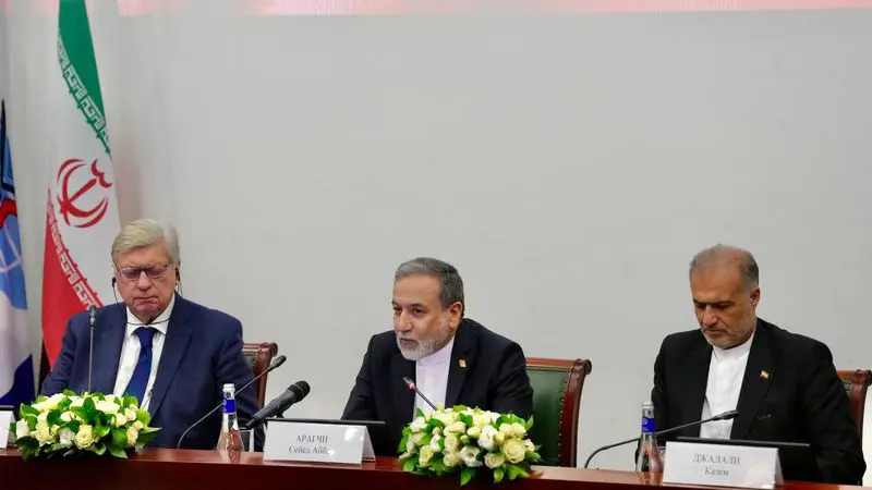 سیدعباس عراقچی وزیر امور خارجه جمهوری اسلامی ایران که برای یک دیدار رسمی از روسیه به مسکو سفر کرده است، امروز (چهارشنبه ) با حضور در محل موسسه دولتی روابط بین‌الملل مسکو (مگیمو)، با آقای آناتولی تورکونوف، رئیس این موسسه و مدیران بخش‌های مختلف آن دیدار و گ