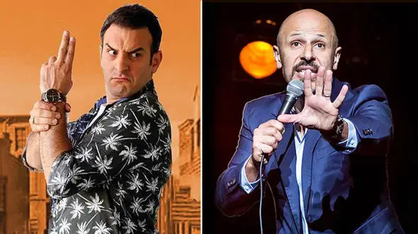 کپی برداری میثم درویشان پور از کمدین ایرانی _ آمریکایی در فینال خنداننده شو +فیلم