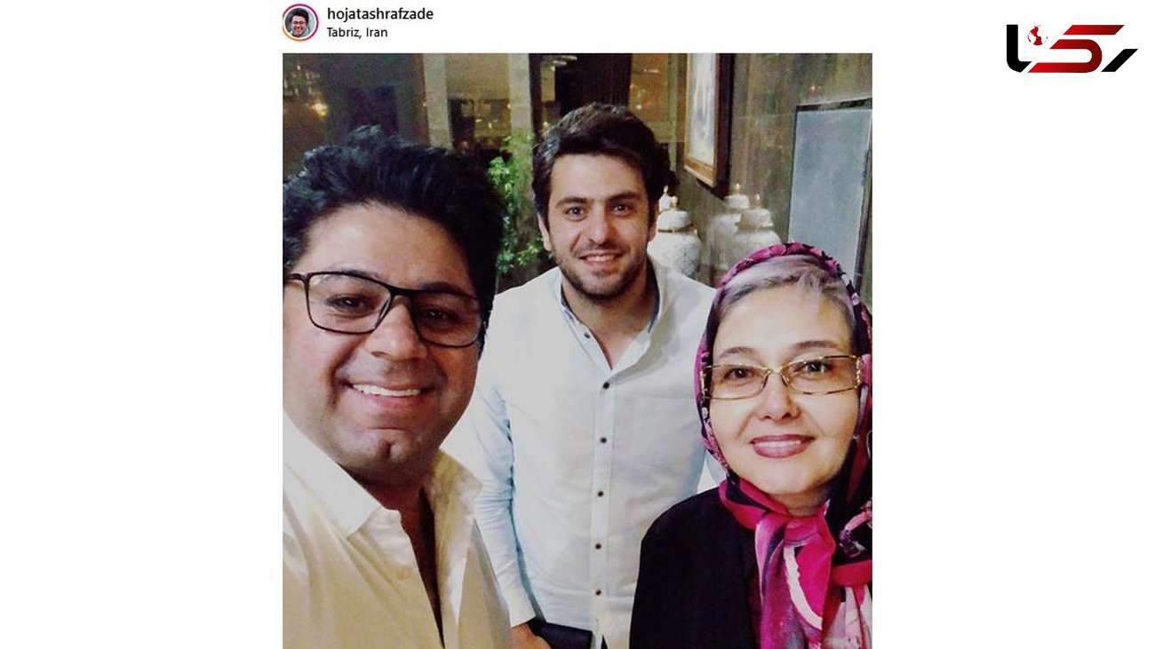 سلفی سه چهره معروف در تبریز! +عکس