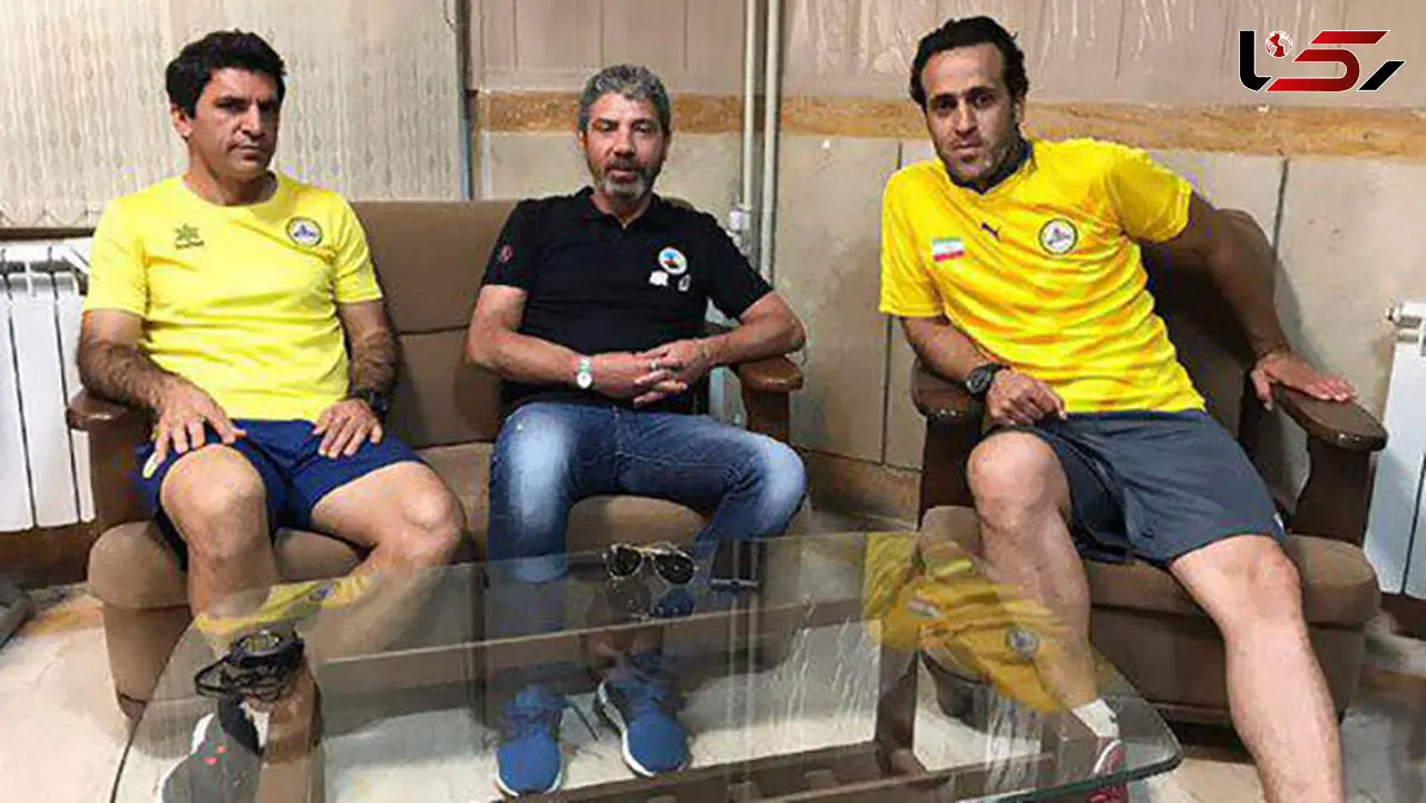 مجتبی محرمی به دیدار علی کریمی رفت