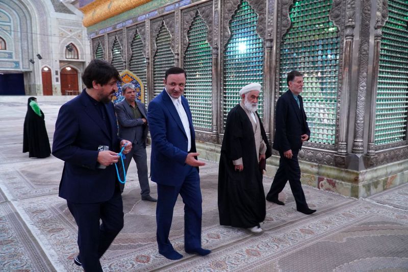 دیدار دبیر شورای عالی مناطق آزاد با آیت الله سید حسن خمینی