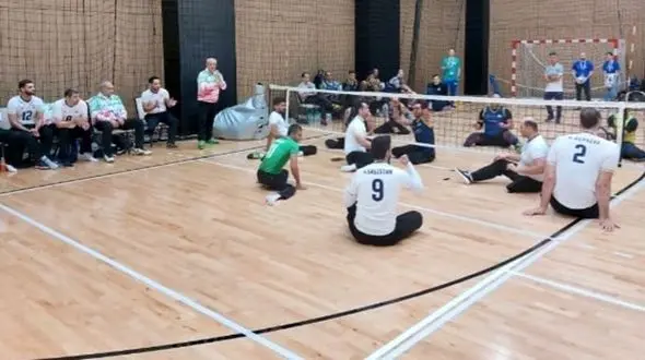 پیروزی والیبال نشسته ایران مقابل برزیل در دیداری دوستانه