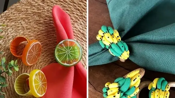 15 ایده جذاب استفاده از حلقه دستمال سفره برای میزهای شیک + عکس