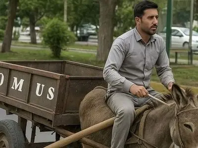 خلاقیت خنده دار راننده باری در تعمیر موتورش با کمترین امکانات شاهکاریه برای خودش/ وقتی هوشت بالاست و از فیزیک استفاده میکنی/ بفرما تکنولوژی