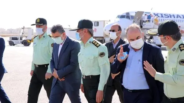 گزارش تصویری افتتاح چندین پروژه در یگان پلیس فرودگاه بین المللی آیت الله جمی آبادان