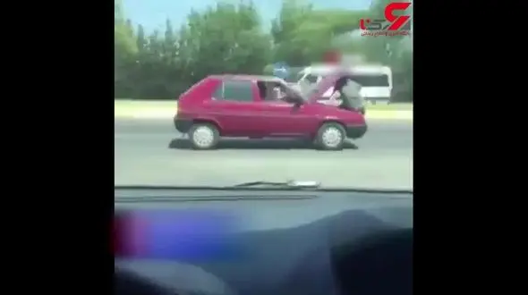 رانندگی عجیب و جنون آمیز یک راننده در آنتالیا ! + فیلم