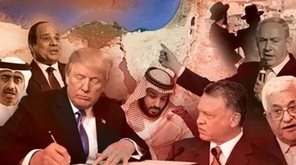 اعتراض یهودیان آمریکا به طرح معامله قرن + فیلم