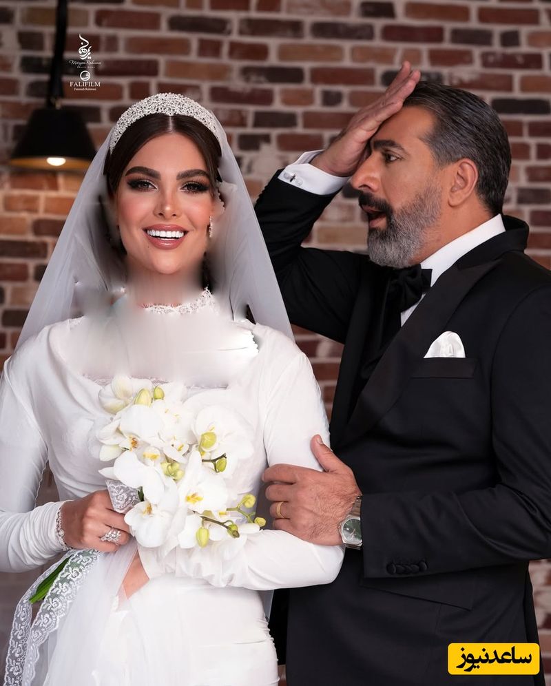 محمد نادری و همسرش