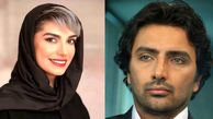 عکس الیکا عبدالرزاقی با برادرش مانلی و همسرش امین زندگانی