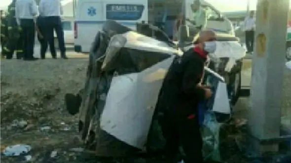 مرگ تلخ نوجوان 16 ساله در واژگونی پراید / در بندر بستانه رخ داد