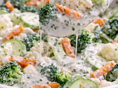 سالاد گل‌ کلم با سس ماست و نارنج / فیلم