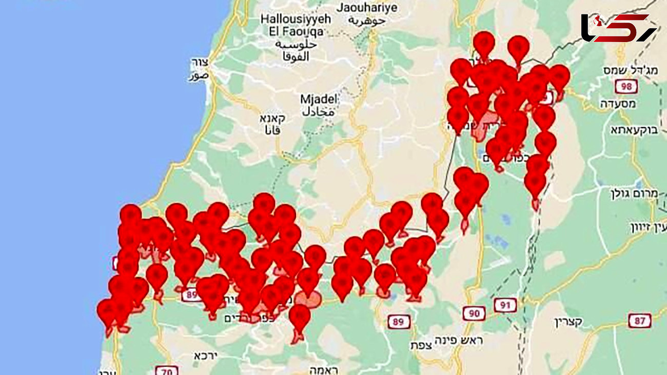 هجوم گسترده پهپادی از لبنان به اسرائیل/ فعال شدن آژیر خطر در همه شهرک‌های شمال اراضی اشغالی