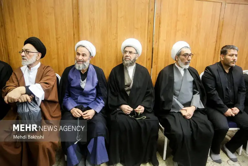 مراسم ختم پسر حجت‌الاسلام کاظم صدیقی در قم