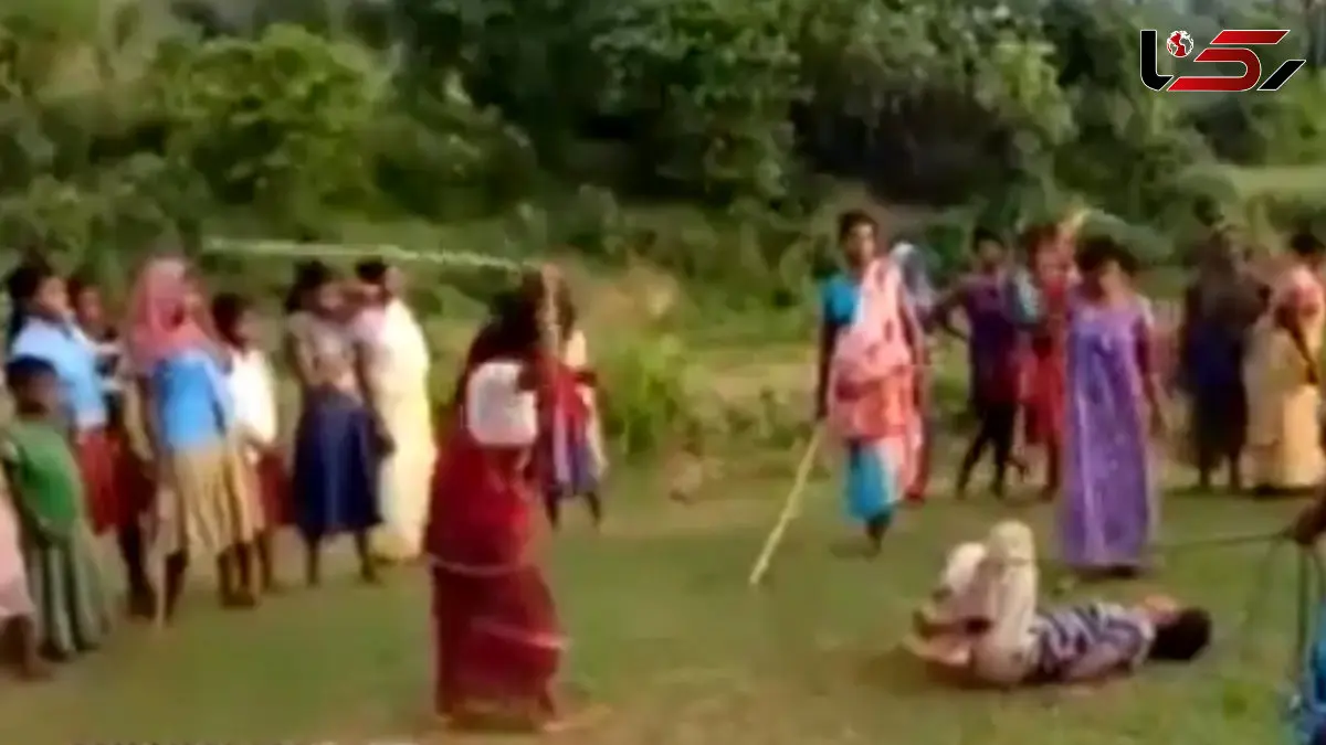 مجازات شدید مرد شیطان صفت توسط زنان در ملاء عام + فیلم و عکس