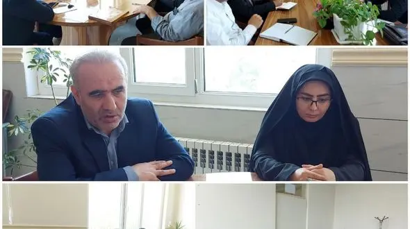 جلسه مدیر آموزش و پرورش هشترود با راهبران آموزشی برگزار شد