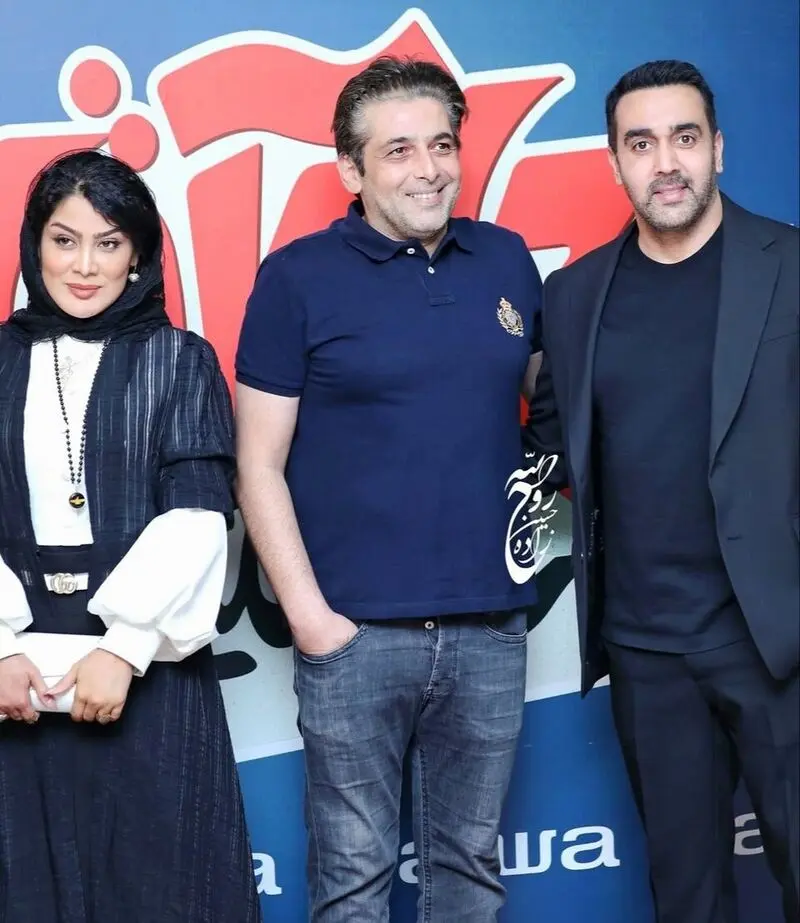 زهرا جهرمی و پوریا پورسرخ و حمید گودرزی