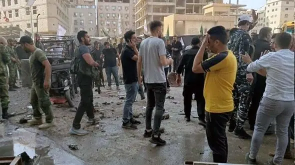 انفجار یک خودرو بمب‌گذاری شده در دمشق  