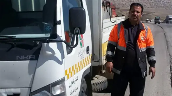 مرگ راهدار کرمانشاهی در مسیر خدمت به زائران اربعین حسینی +عکس