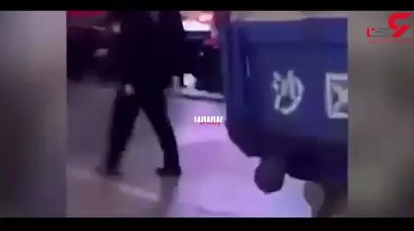 لحظه خودکشی خونین پسرجوان در خیابان + فیلم / چین