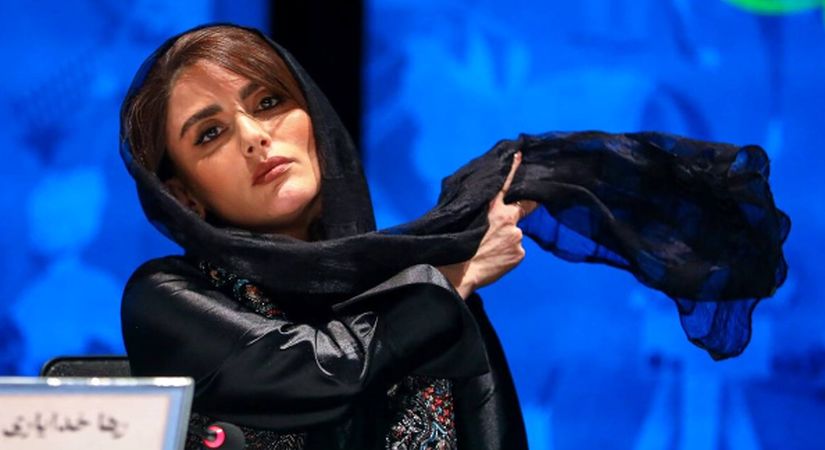 عکس های فوق زیبای رها خدایاری در حاشیه اکران فیلم مرجان!