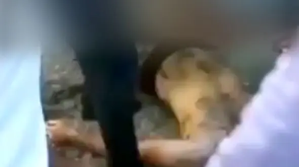 فیلم لحظه بیرون کشیدن جنازه تازه داماد در ماه عسل / در سنندج رخ داد