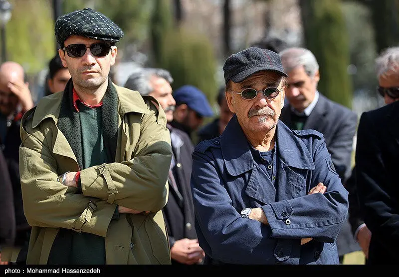 مراسم پیکر خسرو شجاع زاده