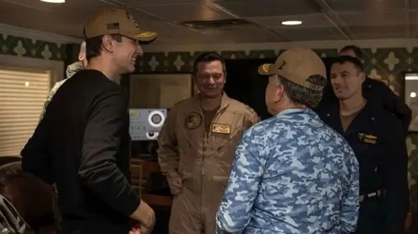 ایران در جریان بازدید ویتکاف و کوشنر از ناو آبراهام لینکلن بود