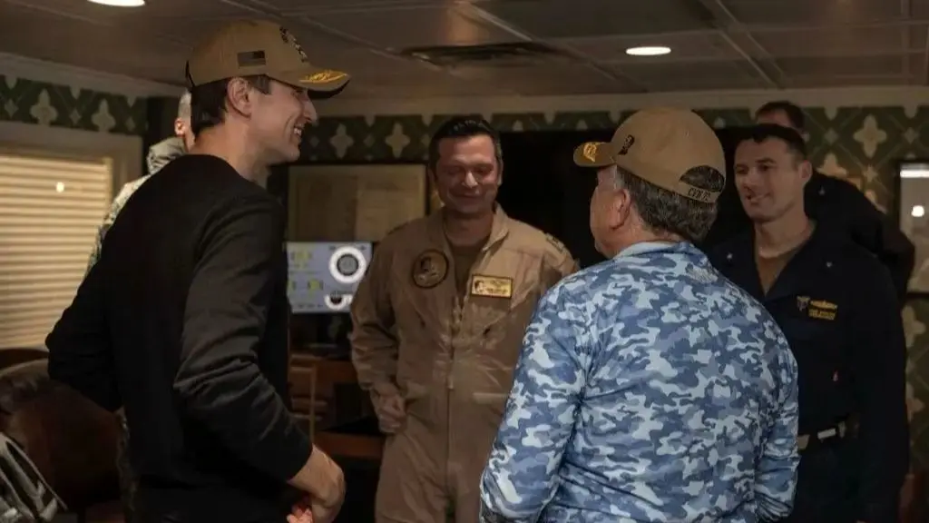 ایران در جریان بازدید ویتکاف و کوشنر از ناو آبراهام لینکلن بود